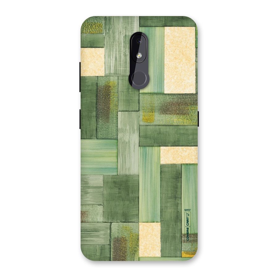 Wooden Green Texture Back Case for Nokia 3.2