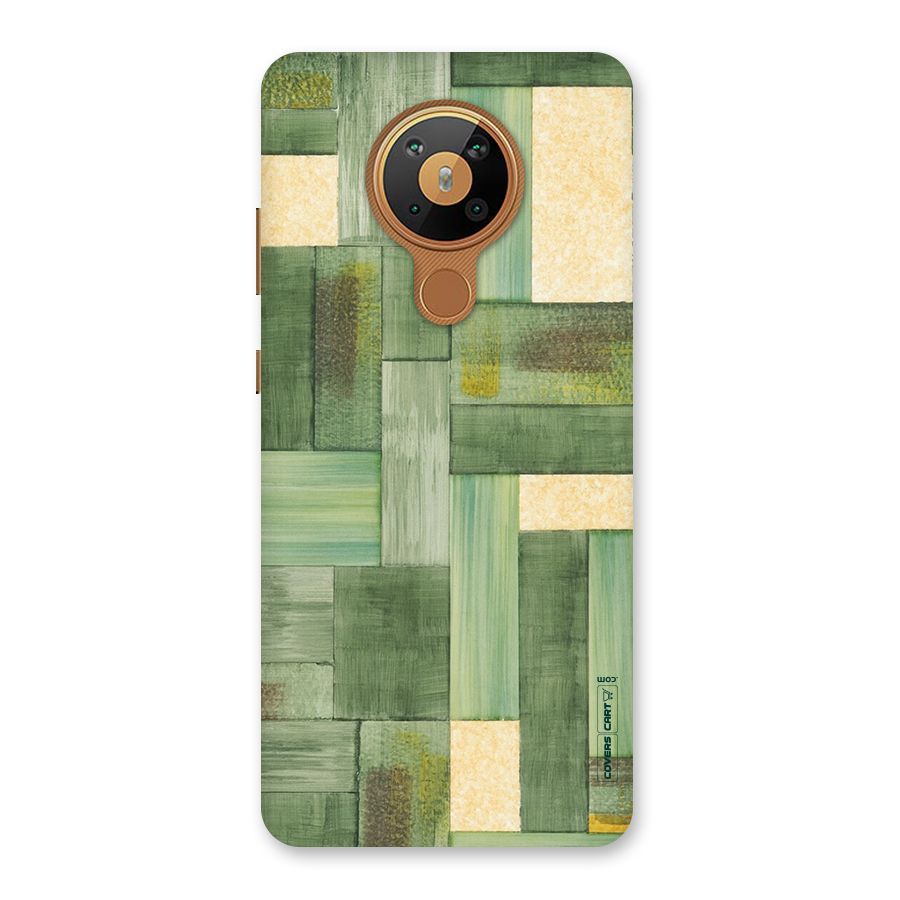 Wooden Green Texture Back Case for Nokia 5.3
