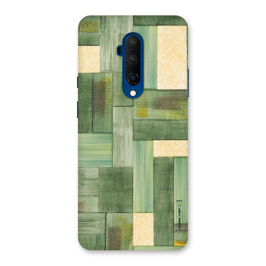 Wooden Green Texture Back Case for OnePlus 7T Pro