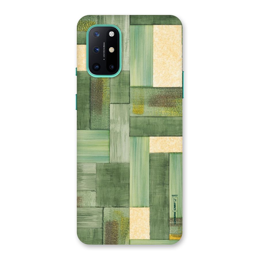 Wooden Green Texture Back Case for OnePlus 8T