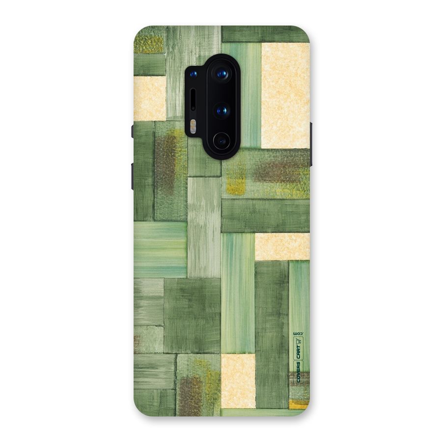 Wooden Green Texture Back Case for OnePlus 8 Pro