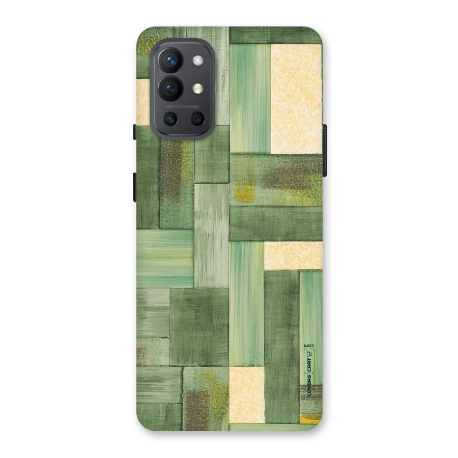Wooden Green Texture Back Case for OnePlus 9R