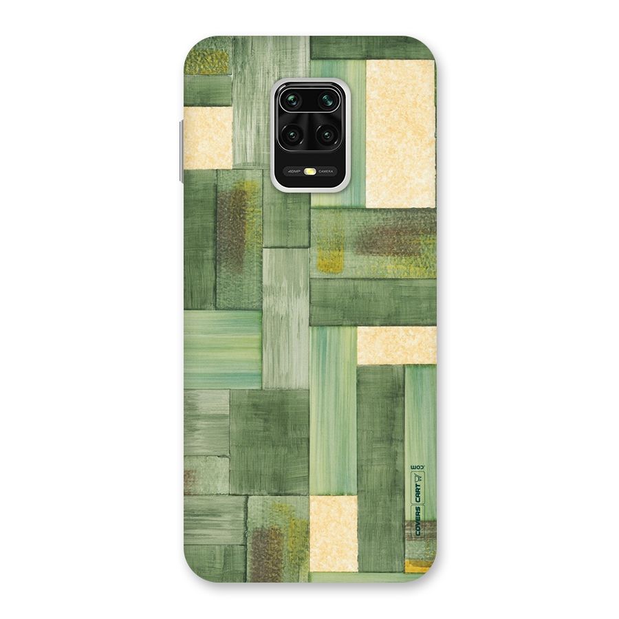 Wooden Green Texture Back Case for Poco M2 Pro