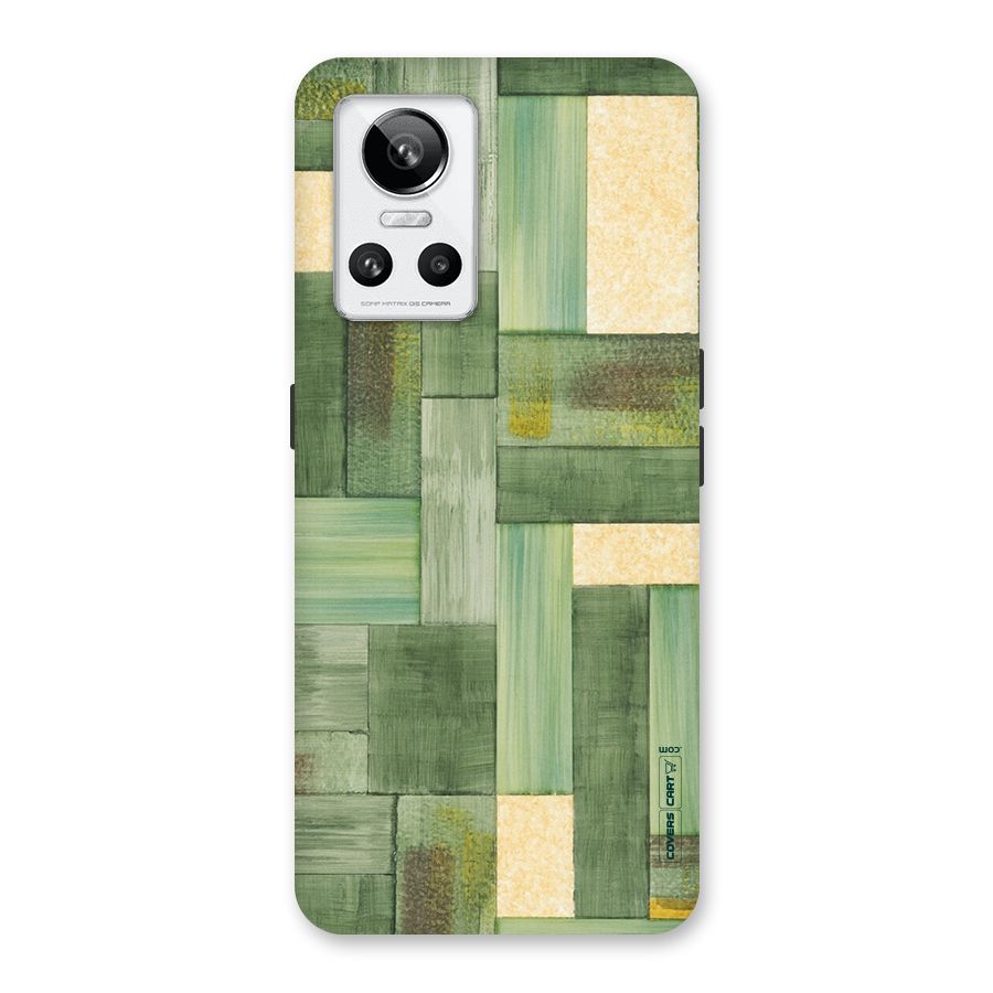 Wooden Green Texture Back Case for Realme GT Neo 3