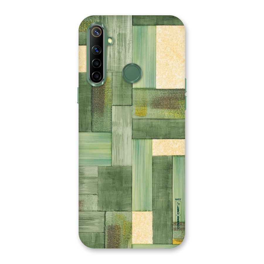 Wooden Green Texture Back Case for Realme Narzo 10
