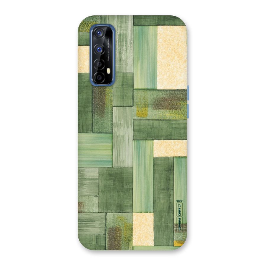 Wooden Green Texture Back Case for Realme Narzo 20 Pro
