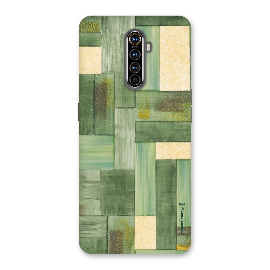 Wooden Green Texture Back Case for Realme X2 Pro