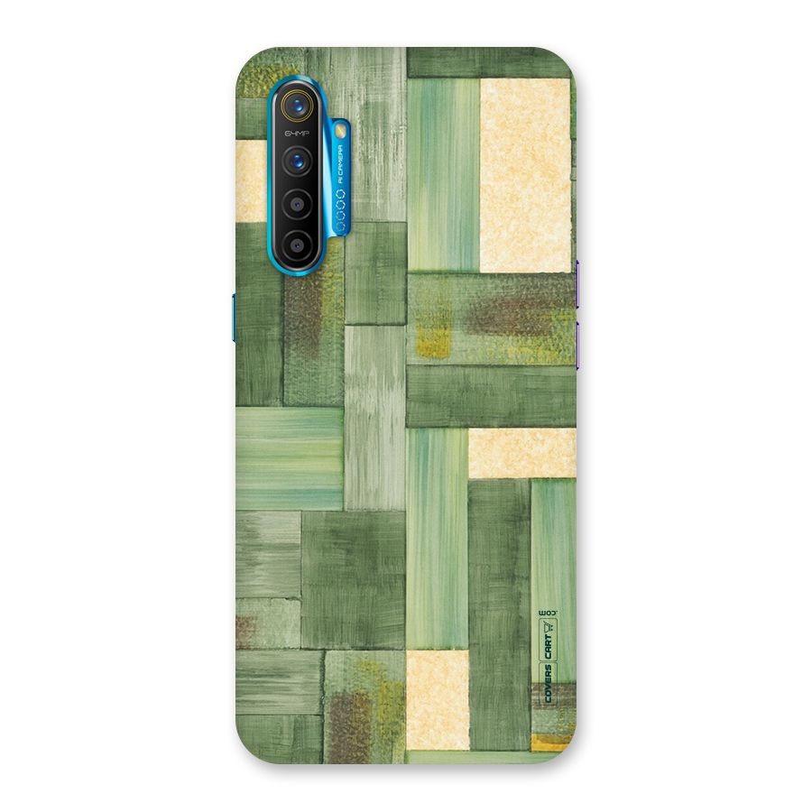 Wooden Green Texture Back Case for Realme XT