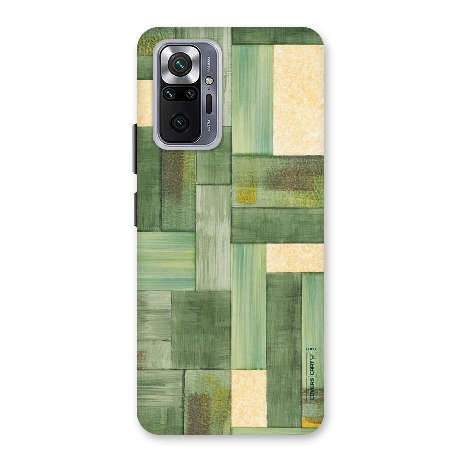 Wooden Green Texture Back Case for Redmi Note 10 Pro Max