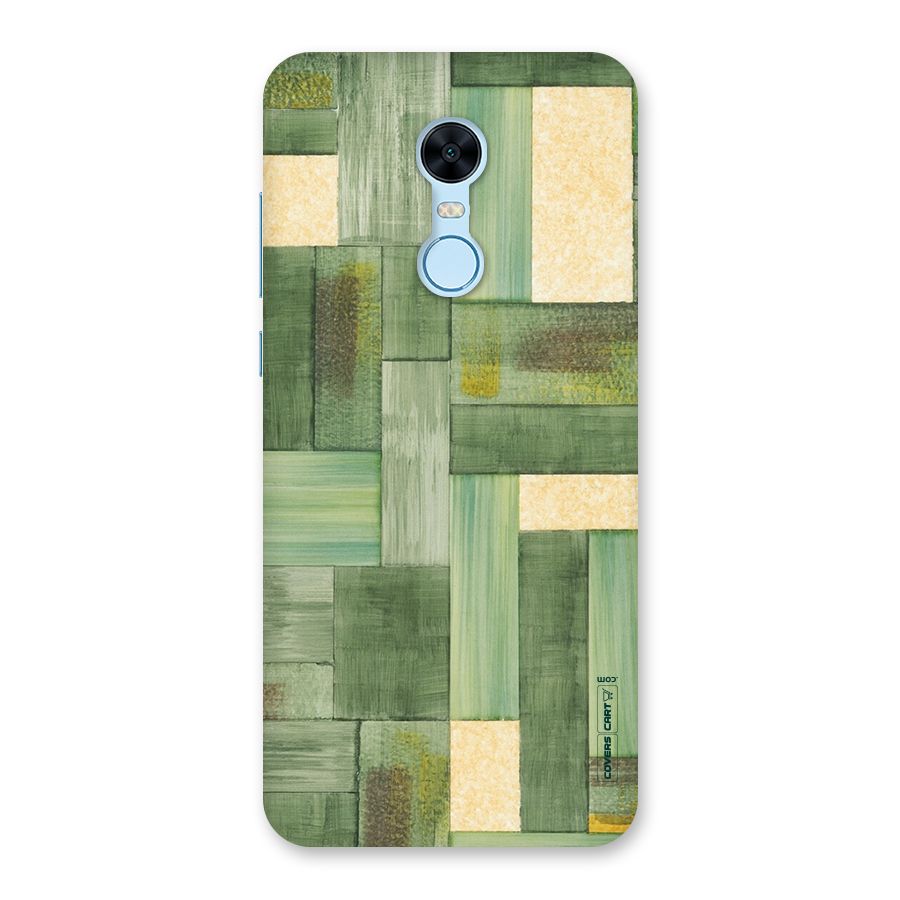 Wooden Green Texture Back Case for Redmi Note 5