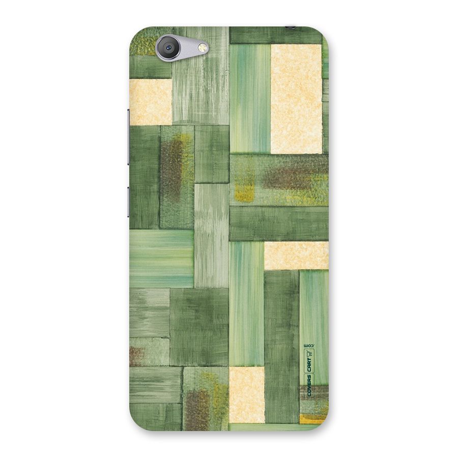 Wooden Green Texture Back Case for Vivo Y53
