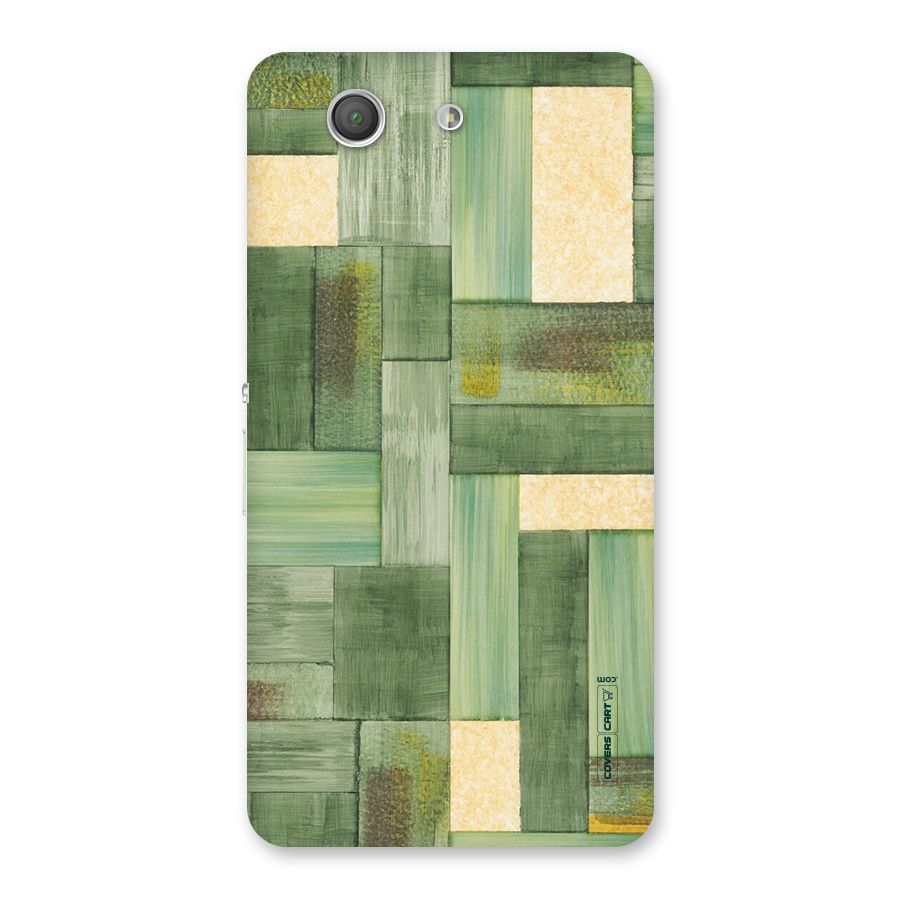 Wooden Green Texture Back Case for Xperia Z3 Compact