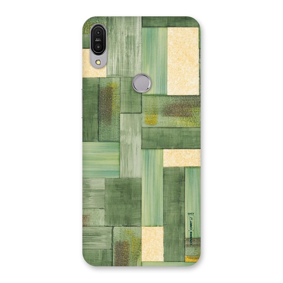 Wooden Green Texture Back Case for Zenfone Max Pro M1
