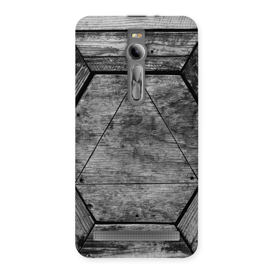 Wooden Hexagon Back Case for Asus Zenfone 2