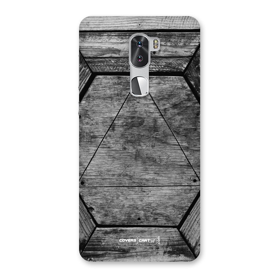 Wooden Hexagon Back Case for Coolpad Cool 1