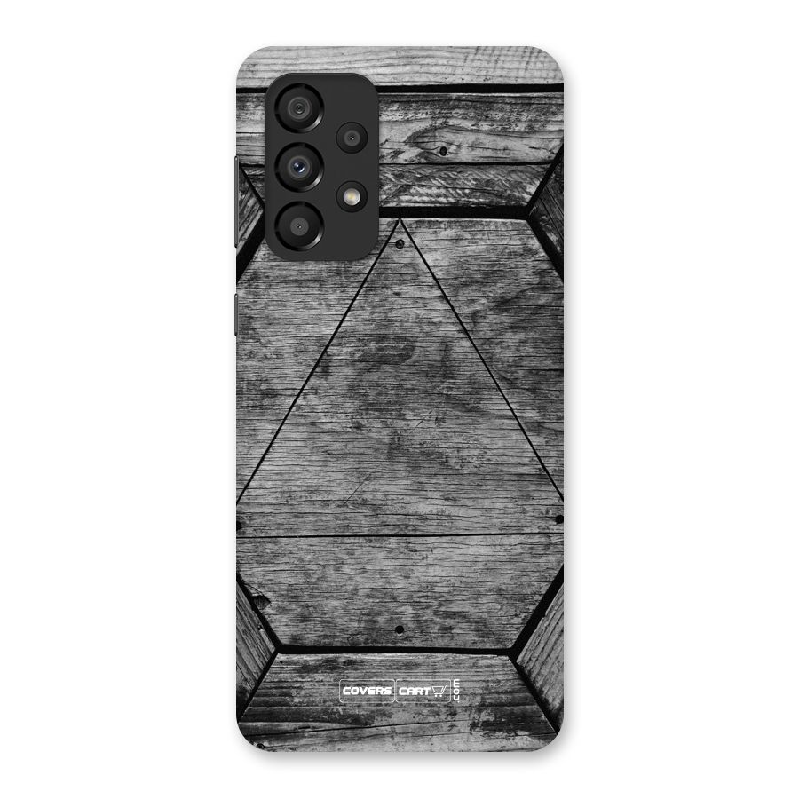 Wooden Hexagon Back Case for Galaxy A33 5G