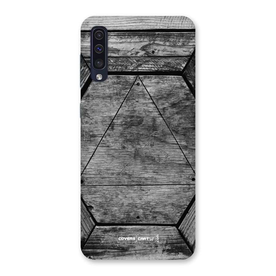 Wooden Hexagon Back Case for Galaxy A50s
