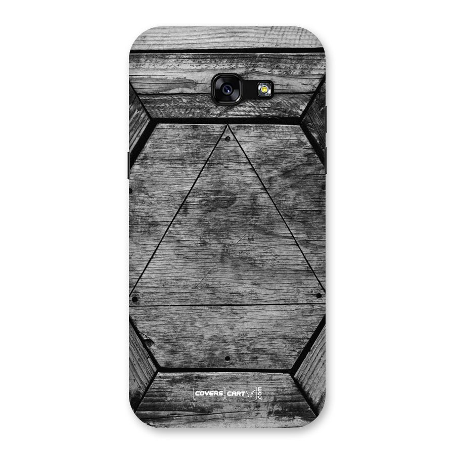 Wooden Hexagon Back Case for Galaxy A5 2017