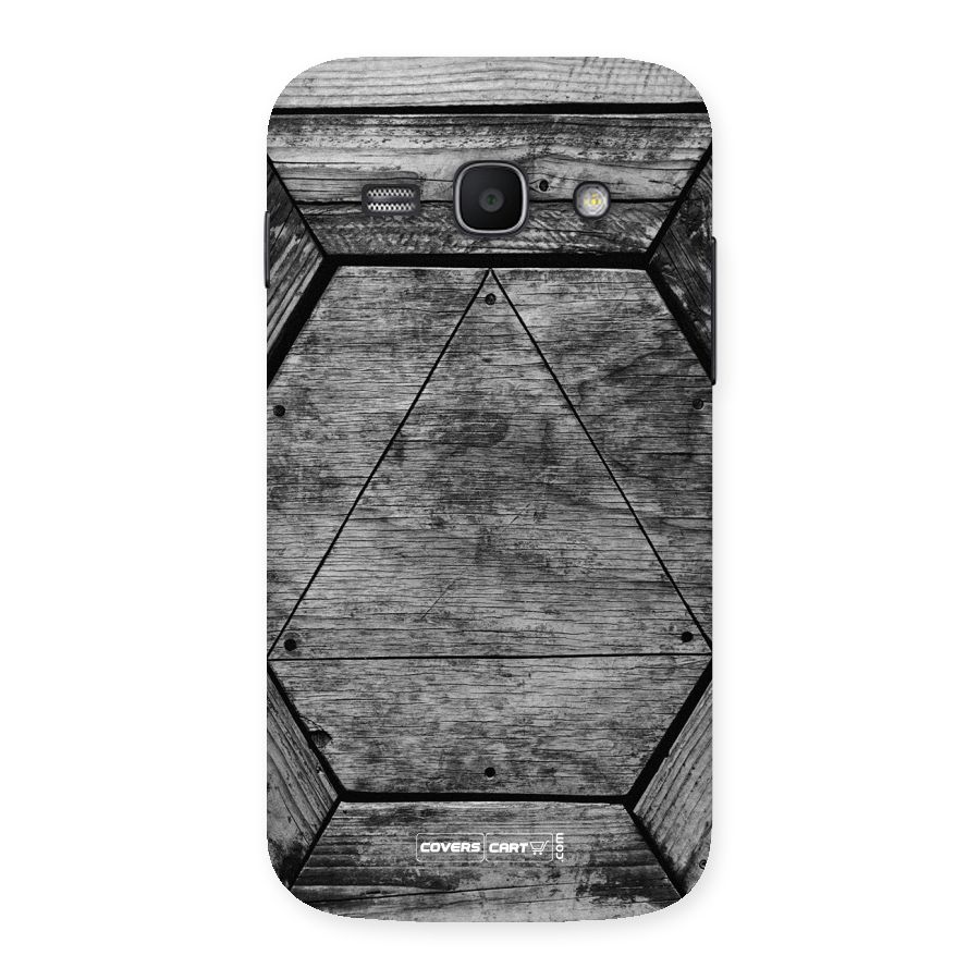 Wooden Hexagon Back Case for Galaxy Ace 3