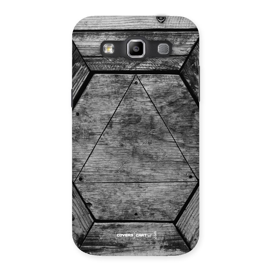 Wooden Hexagon Back Case for Galaxy Grand Quattro