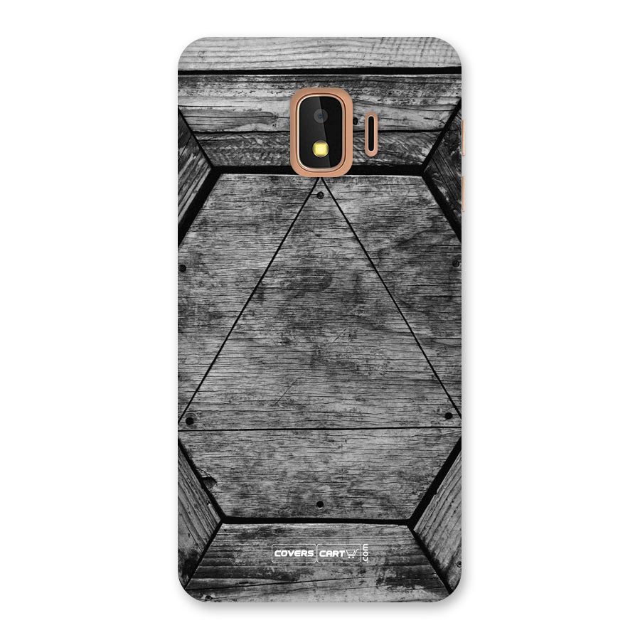 Wooden Hexagon Back Case for Galaxy J2 Core