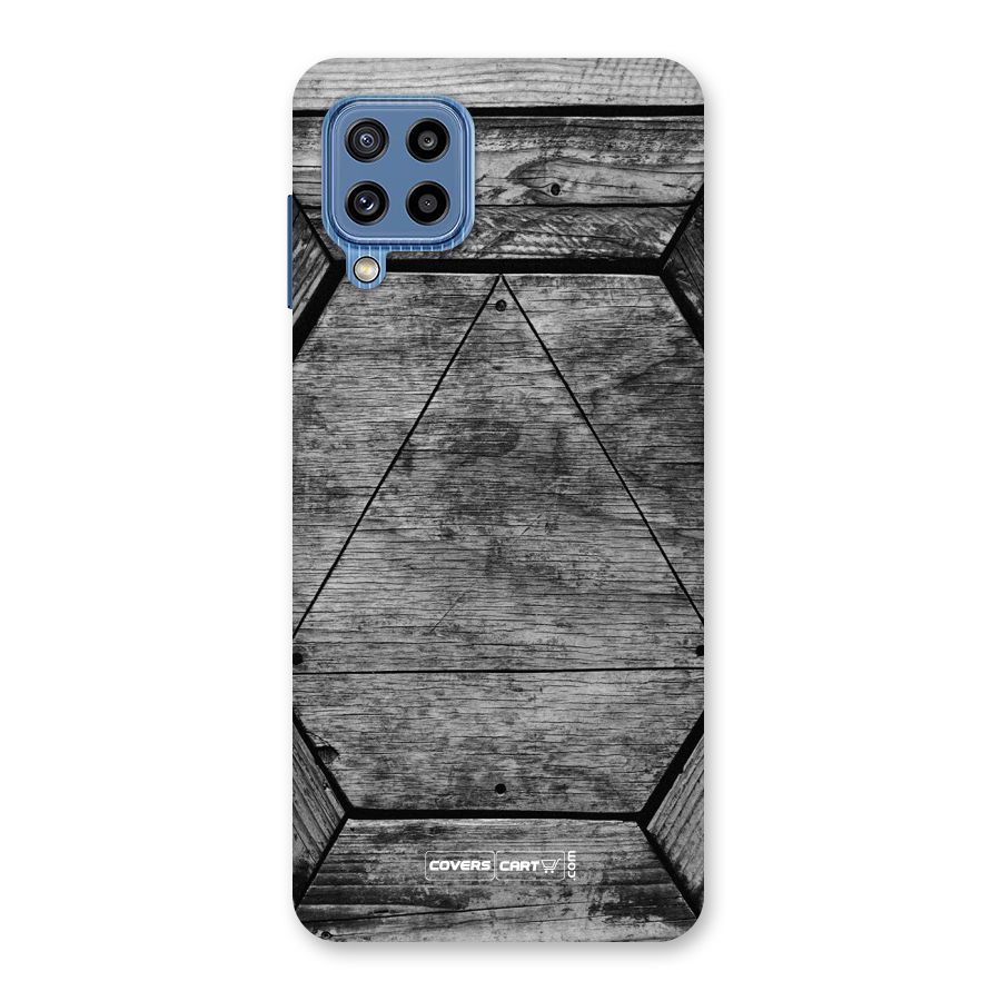 Wooden Hexagon Back Case for Galaxy M32