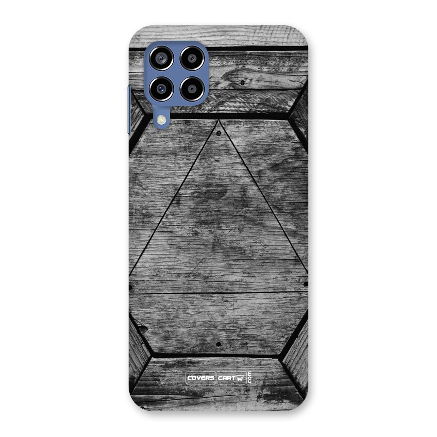 Wooden Hexagon Back Case for Galaxy M53 5G