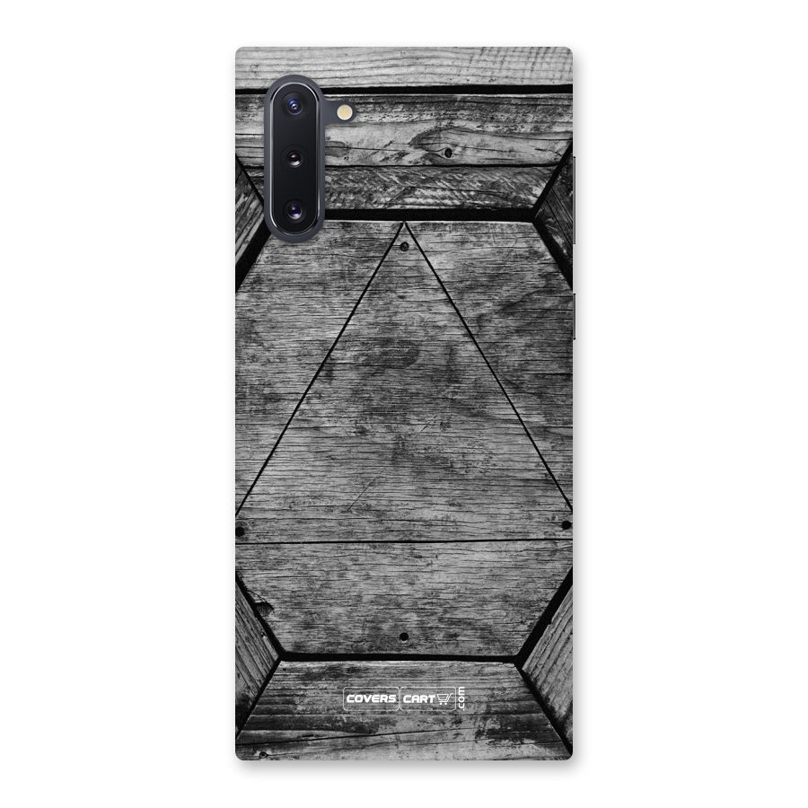 Wooden Hexagon Back Case for Galaxy Note 10