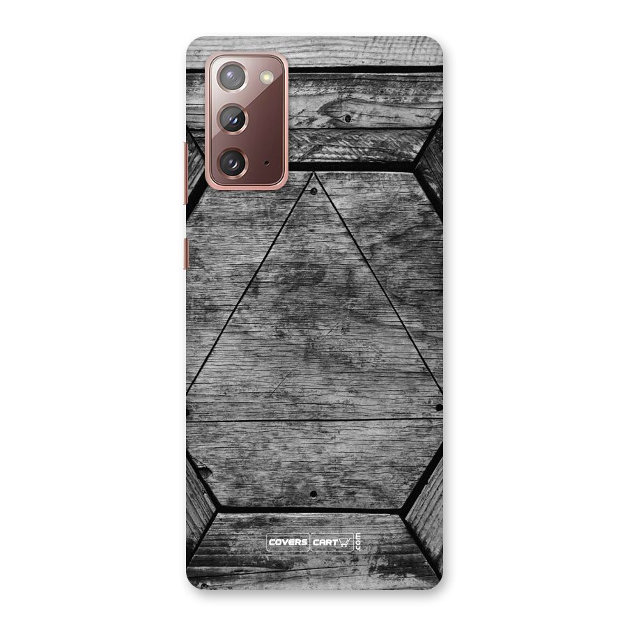 Wooden Hexagon Back Case for Galaxy Note 20