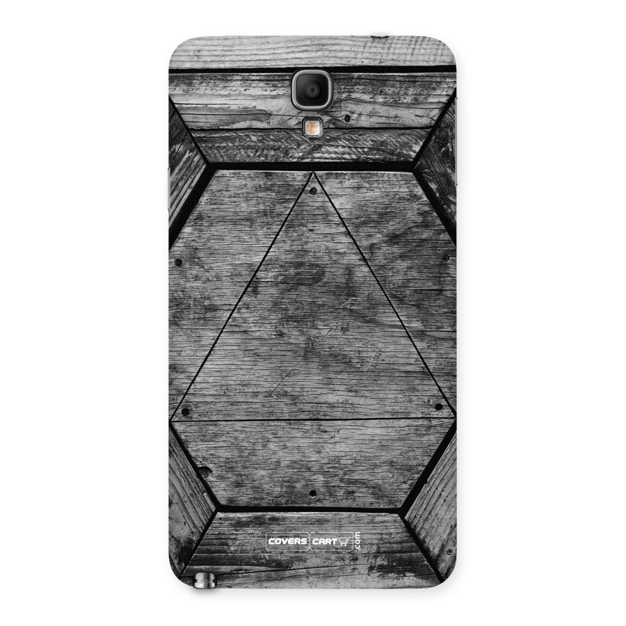 Wooden Hexagon Back Case for Galaxy Note 3 Neo