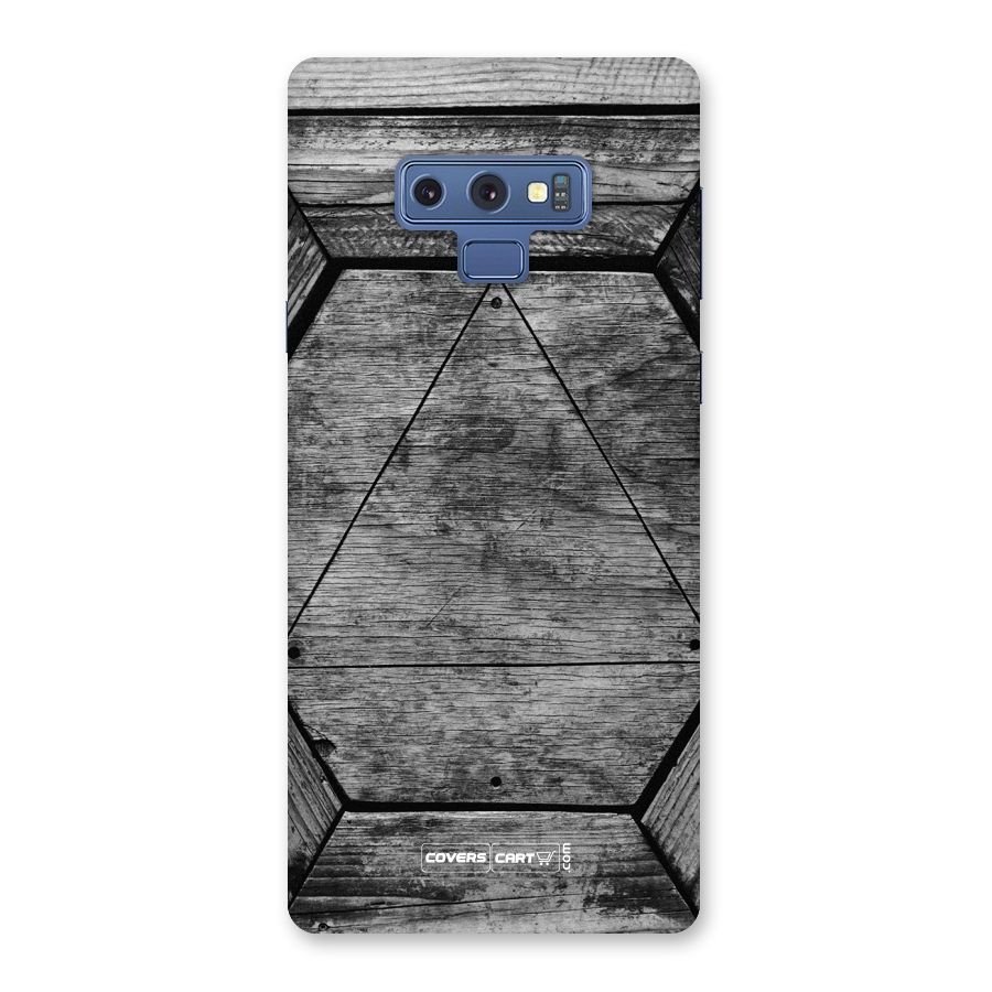 Wooden Hexagon Back Case for Galaxy Note 9