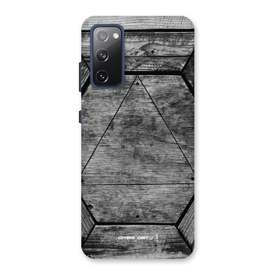 Wooden Hexagon Back Case for Galaxy S20 FE