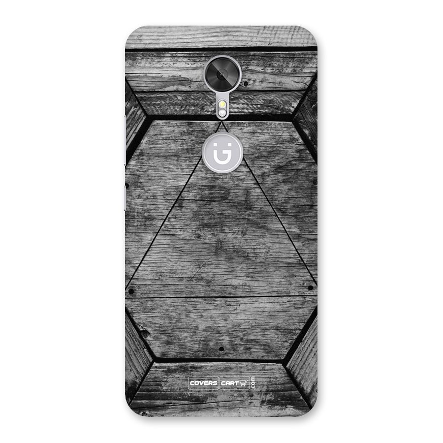 Wooden Hexagon Back Case for Gionee A1