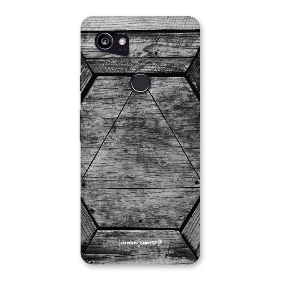 Wooden Hexagon Back Case for Google Pixel 2 XL