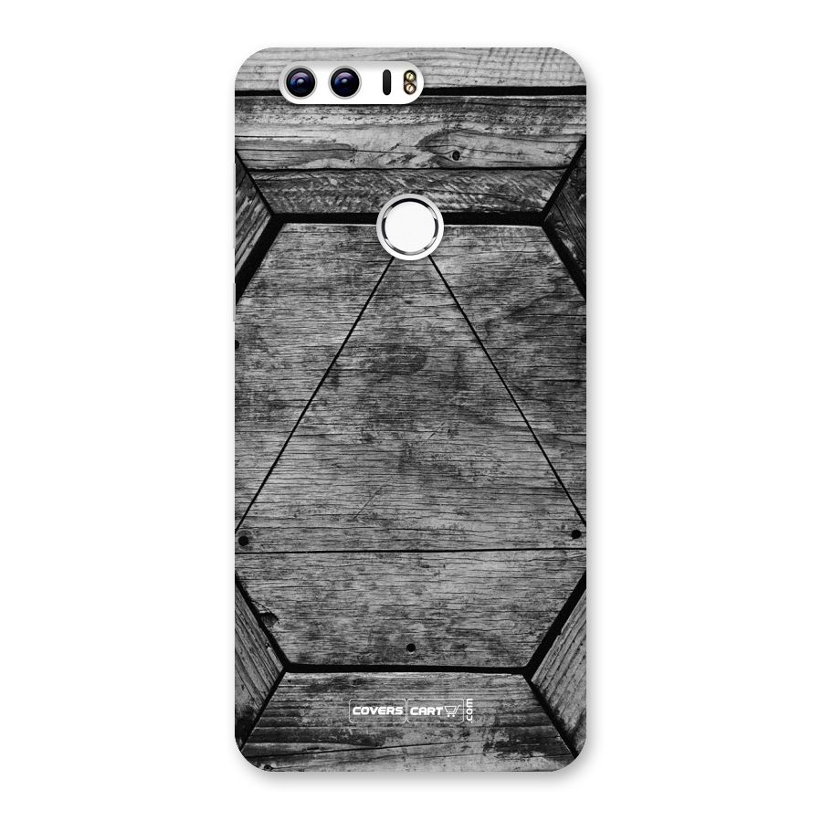 Wooden Hexagon Back Case for Honor 8
