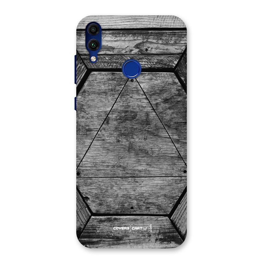 Wooden Hexagon Back Case for Honor 8C
