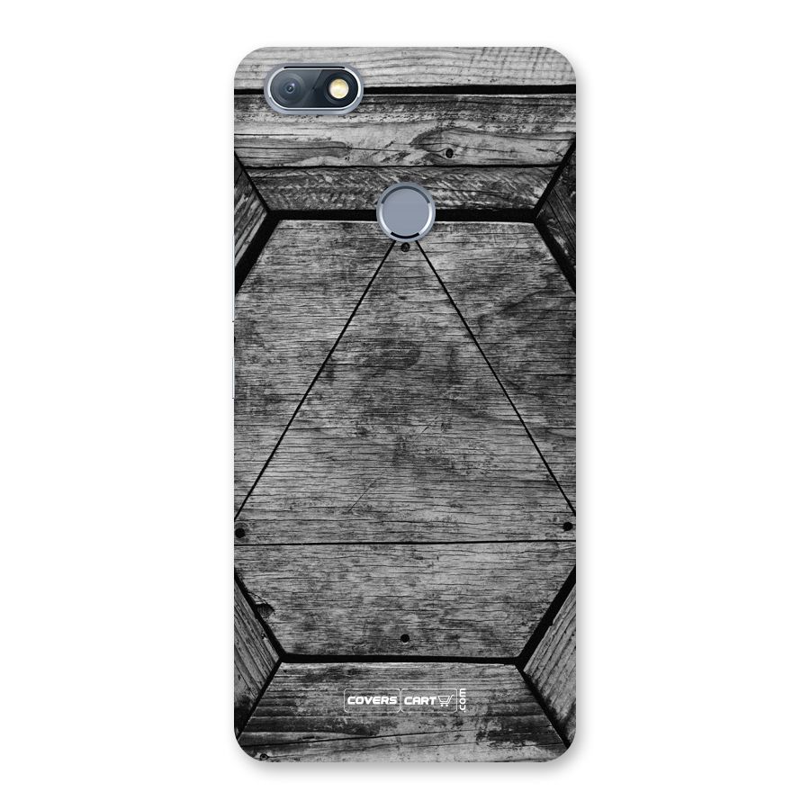 Wooden Hexagon Back Case for Infinix Note 5