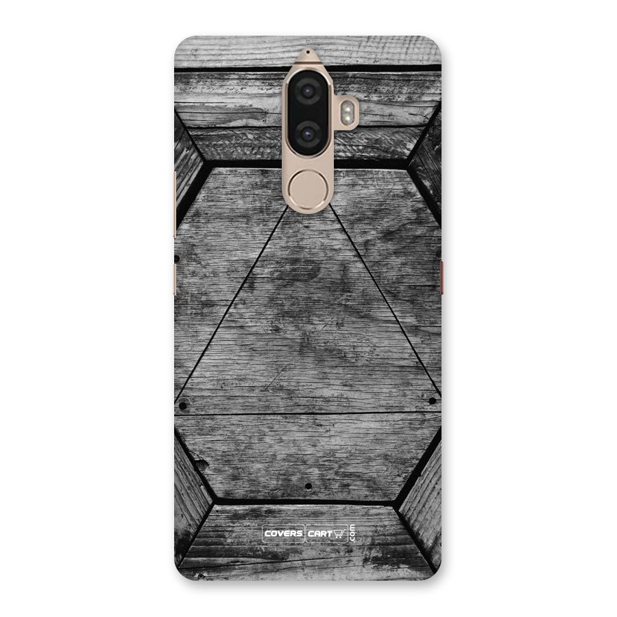 Wooden Hexagon Back Case for Lenovo K8 Note