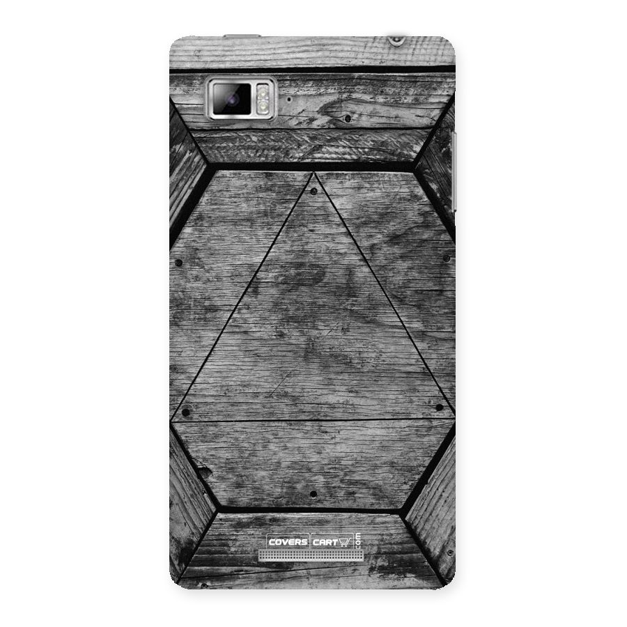 Wooden Hexagon Back Case for Lenovo Vibe Z K910