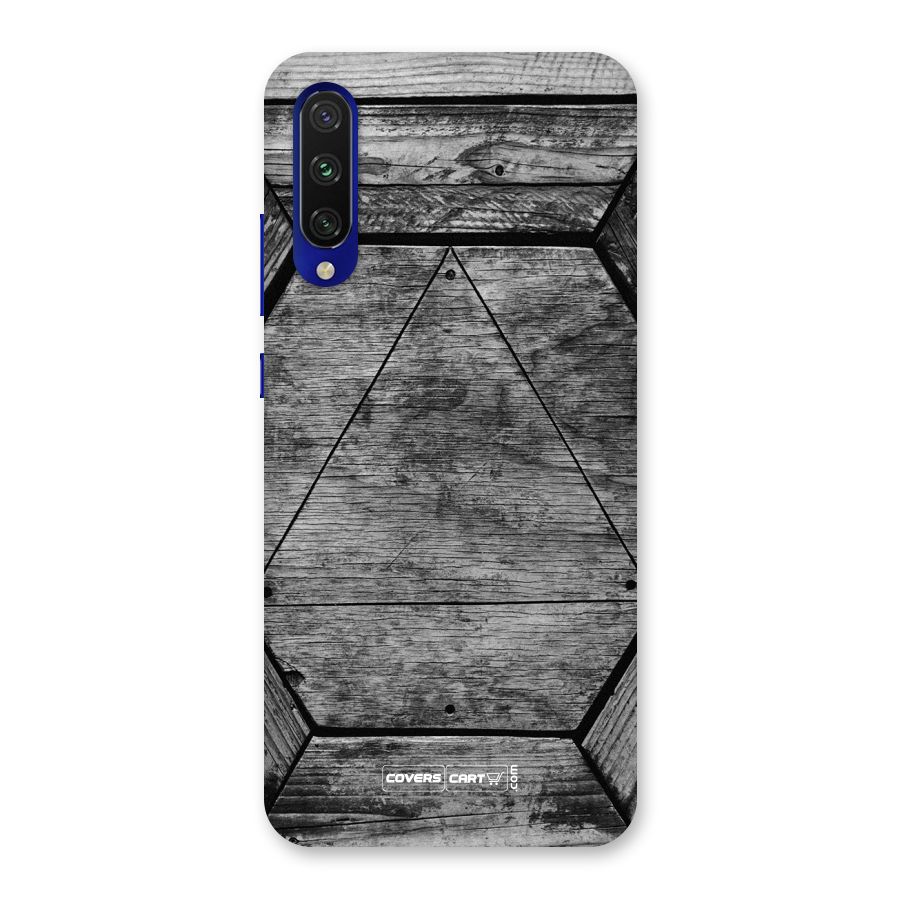 Wooden Hexagon Back Case for Mi A3