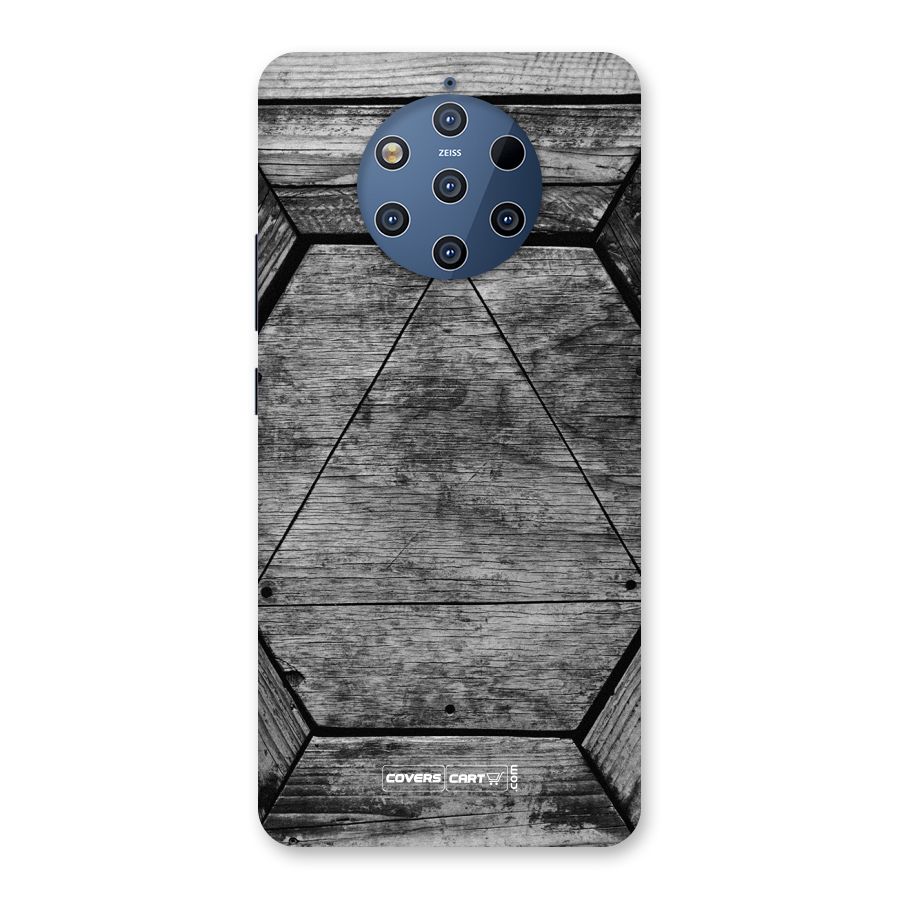 Wooden Hexagon Back Case for Nokia 9 PureView