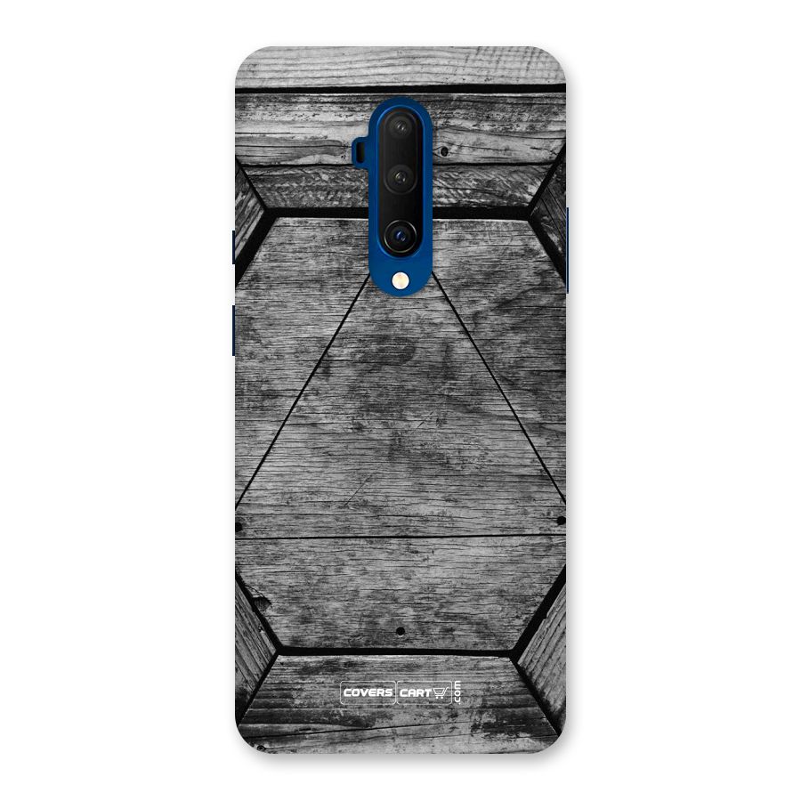 Wooden Hexagon Back Case for OnePlus 7T Pro