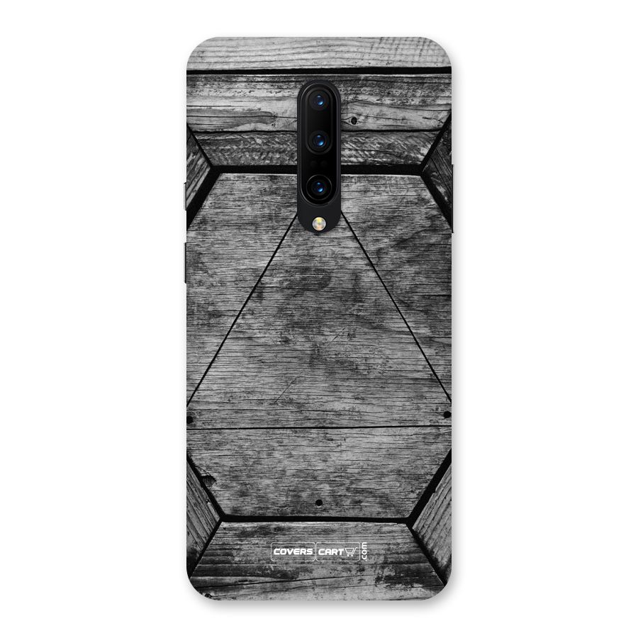 Wooden Hexagon Back Case for OnePlus 7 Pro