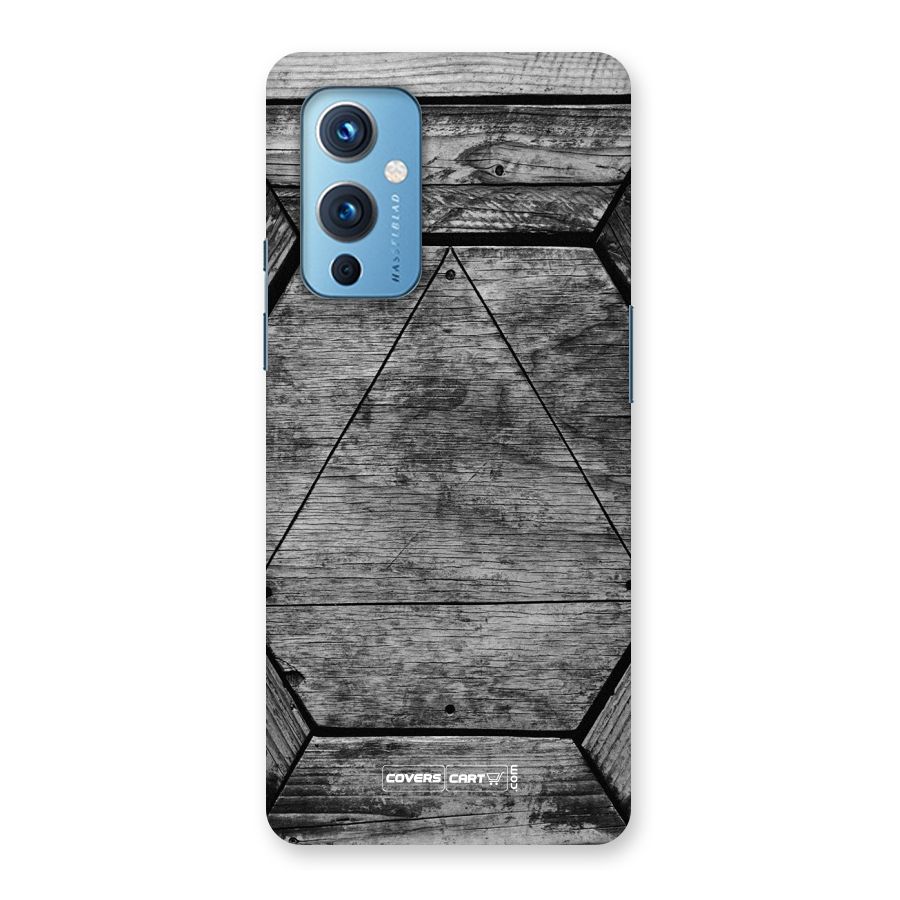 Wooden Hexagon Back Case for OnePlus 9