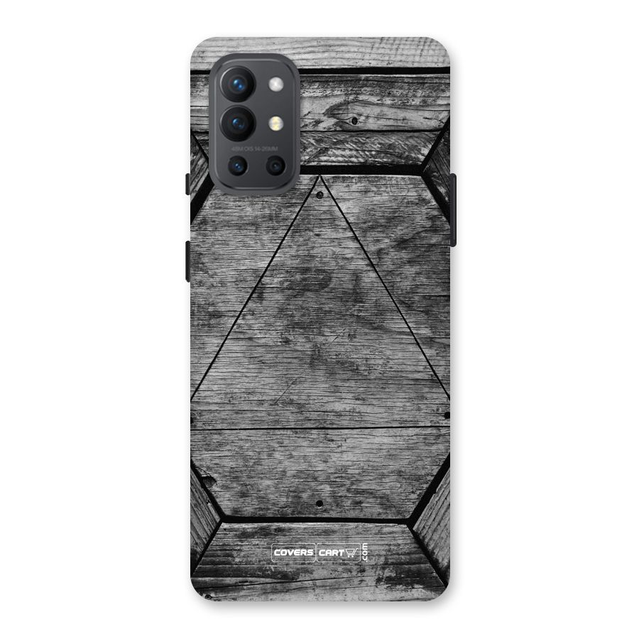 Wooden Hexagon Back Case for OnePlus 9R