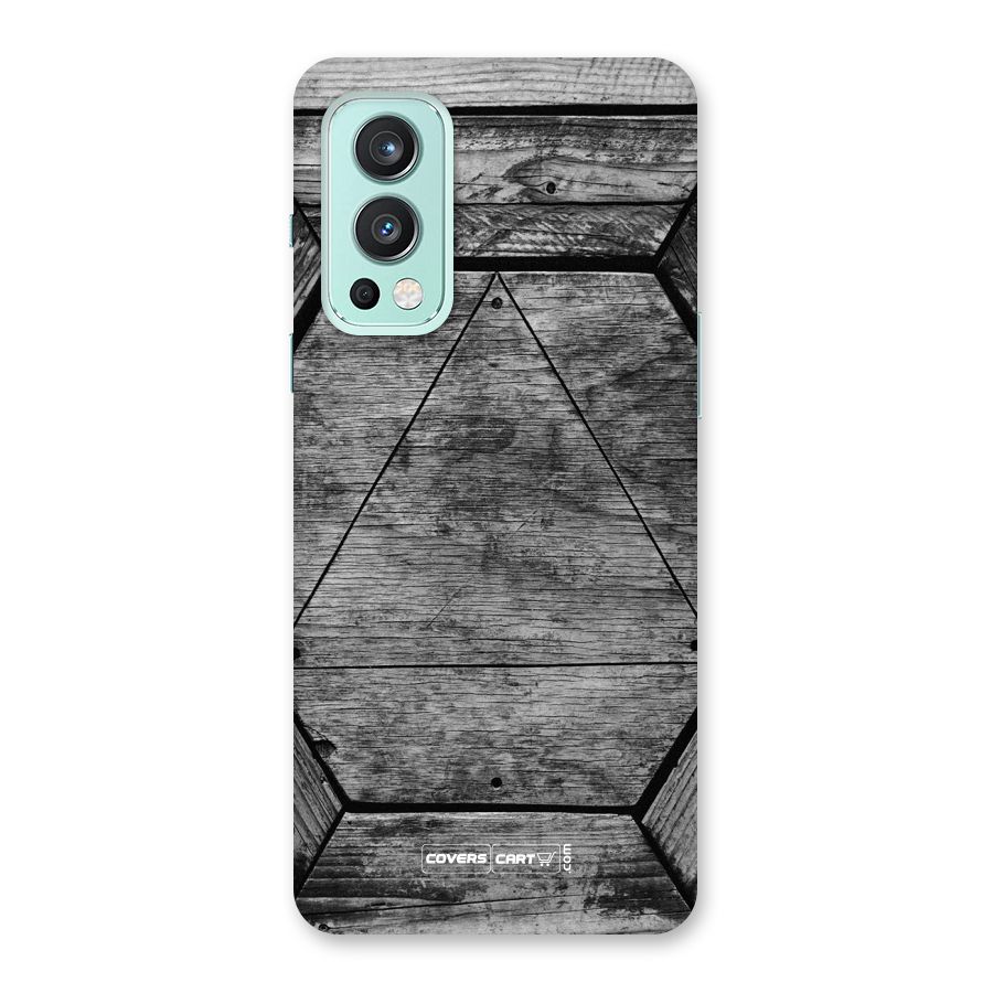 Wooden Hexagon Back Case for OnePlus Nord 2 5G