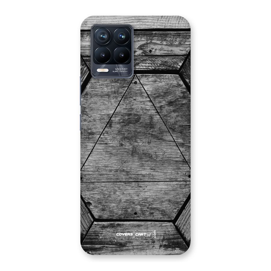Wooden Hexagon Back Case for Realme 8 Pro