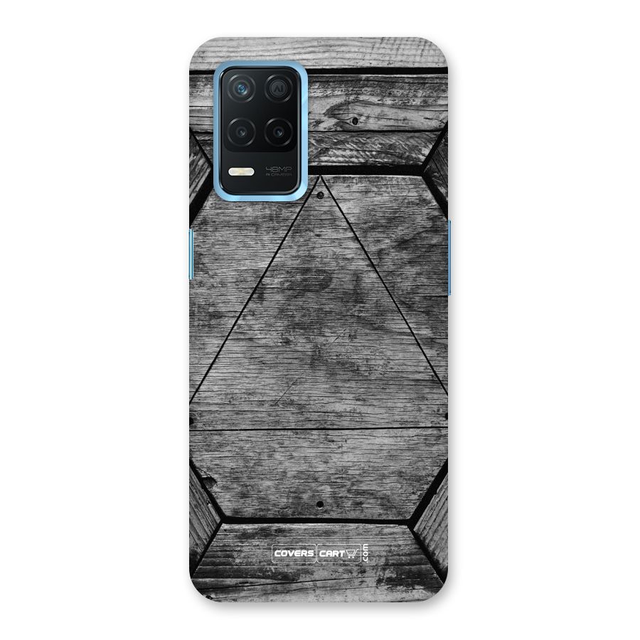 Wooden Hexagon Back Case for Realme 8s 5G