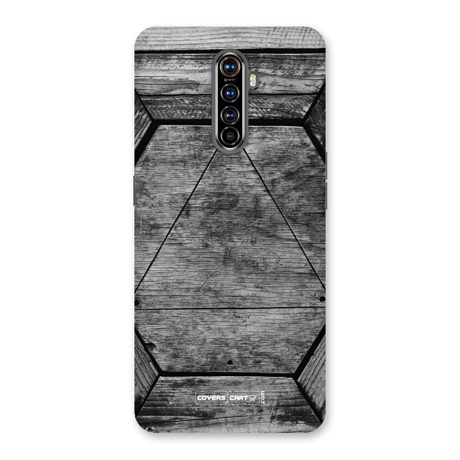 Wooden Hexagon Back Case for Realme X2 Pro