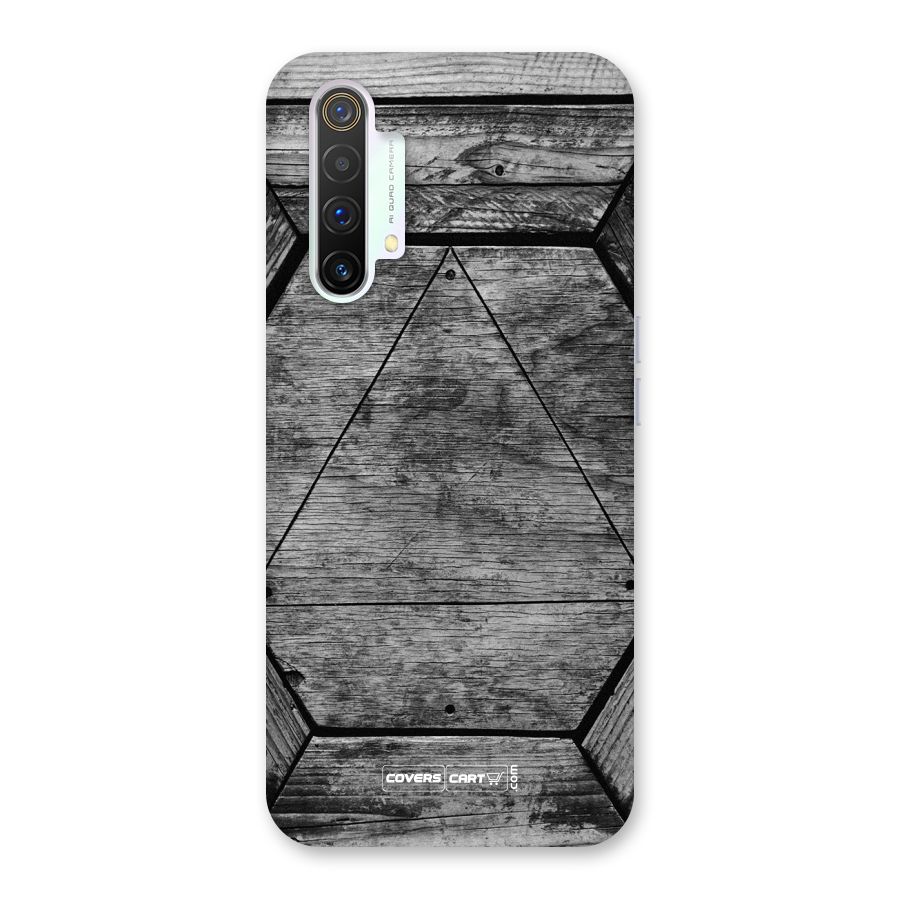 Wooden Hexagon Back Case for Realme X3